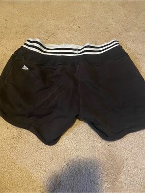 Adidas Black and White Shorts
